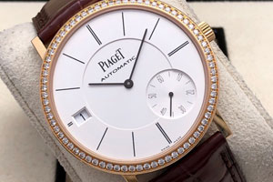 18k玫瑰金伯爵镶钻二手手表回收奢侈品报价引发众人喝彩