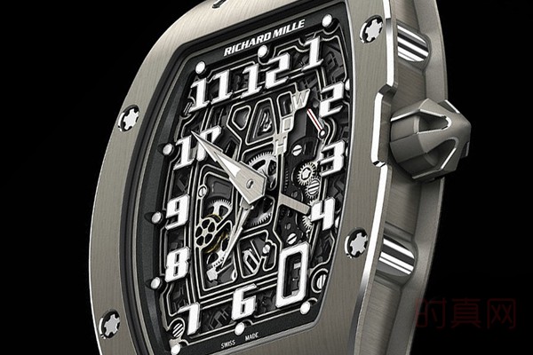 理查德米尔钛合金限量款男士手表表盘展示