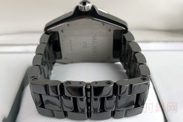 黑陶瓷香奈儿J12手表H0685背面