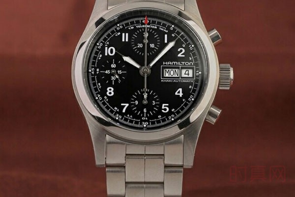 上图为奢侈品汉米尔顿卡其野战系列H71416137手表