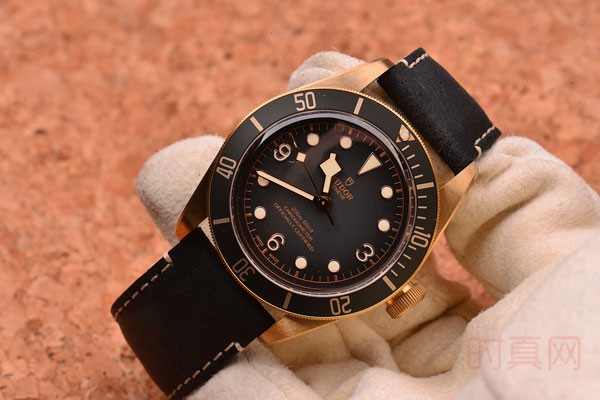帝舵碧湾新铜盾M79250BA-0001手表正面