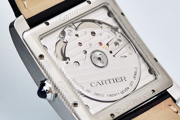 卡地亚W5330004手表背面图