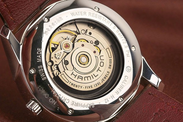 汉米尔顿机械H42615743旧手表背面图