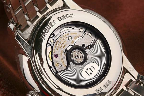 雅克德罗星辰系列J022030201机械手表底部展示图