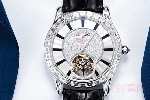 二手积家高级珠宝腕表系列18k白金Q1663491手表