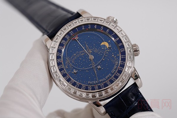 二手奢侈品百达翡丽星空超级复杂计时功能手表