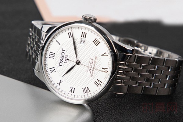 天梭经典力洛克系列二手手表外观展示