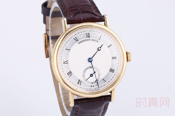 奢侈品宝玑传承系列圆盘皮带手动机械手表