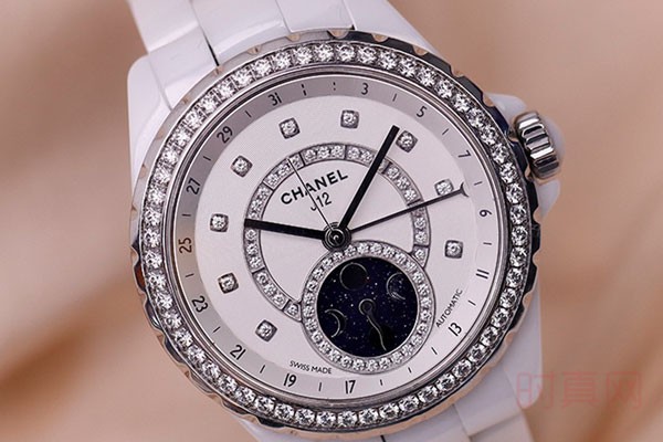 香奈儿陶瓷镶钻自动机械H3405-38手表