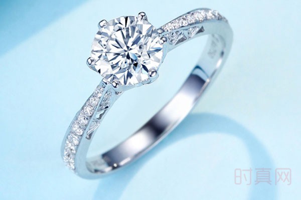 奢侈品佐卡伊注定的爱18K金钻石戒指