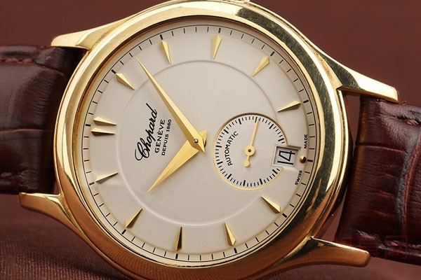二手奢侈品萧邦L.U.C系列1618602自动机械手表