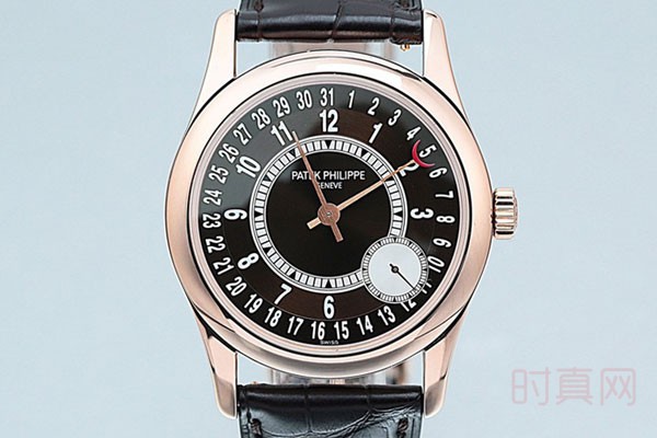 二手奢侈品百达翡丽古典系列18K玫瑰金6000R手表