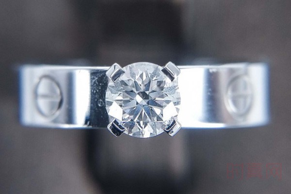 卡地亚750钻石戒指回收价格为何有区别